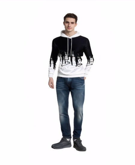 3D Graphic Print Men's Casual Long Sleeve Hoodie Geeklighting- ZPK008487 - GEEKLIGHTING