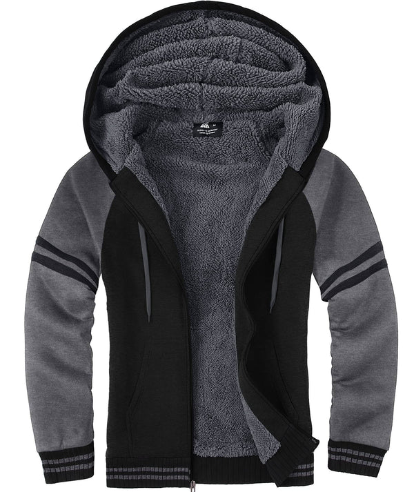 Men's Heavyweight Fleece Hoodie Sweatshirt AWY2108 - GEEKLIGHTING