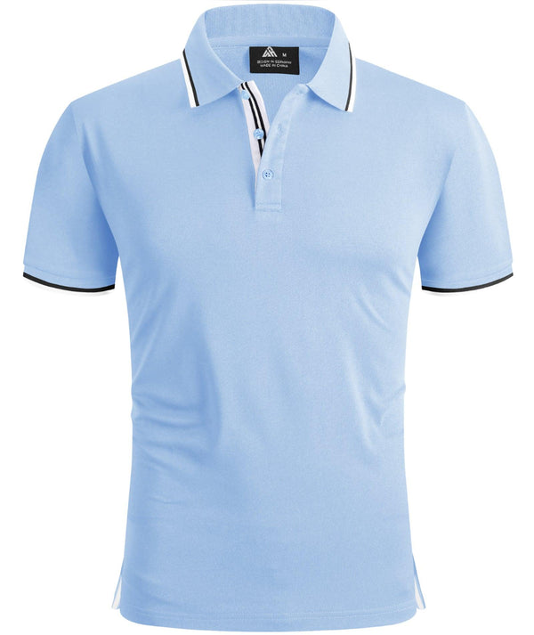 Men's Slim Fit Golf Polo Shirt-ZPK007121 GEEK LIGHTING