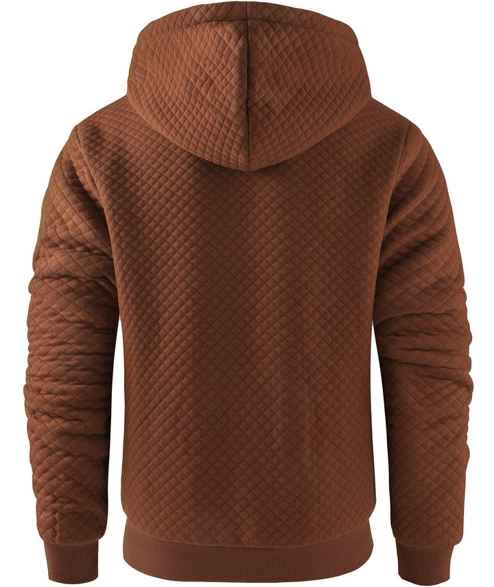 GEEKLIGHTING Men's Solid Colors Long Sleeve Zipper Hooded Sweatshirt -ZPK006395 - GEEKLIGHTING