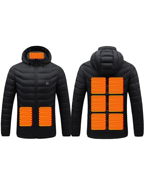 Unisex 9 Heating Zones Heated Jacket- M09