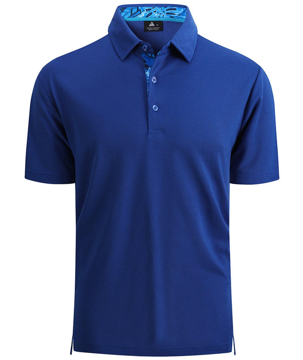 GEEKLIGHTING Mens Short Sleeve Breathable Quick Dry Casual Summer Polo Shirt-ZPK000909