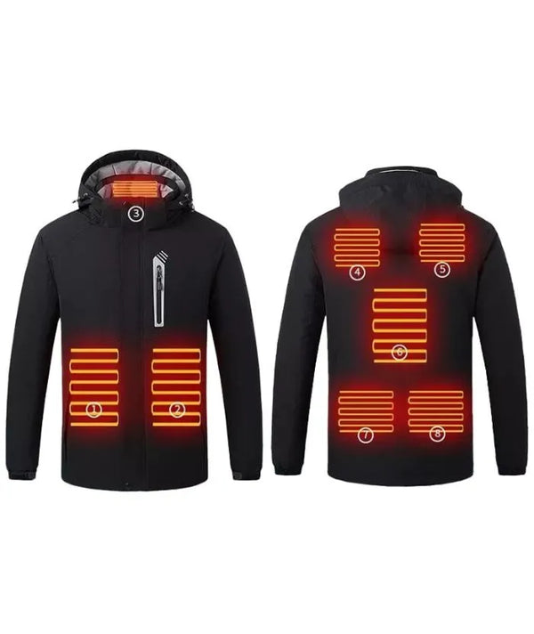 Men's 8 Heating Zone Heated Jacket-M02