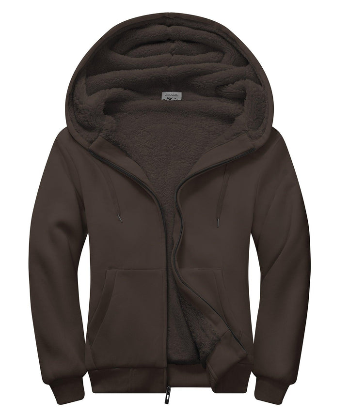 GEEKLIGHTING Men's Ultimate Cotton Heavyweight Full Zip Hooded Sweatshirt-ZPK006403 - GEEKLIGHTING