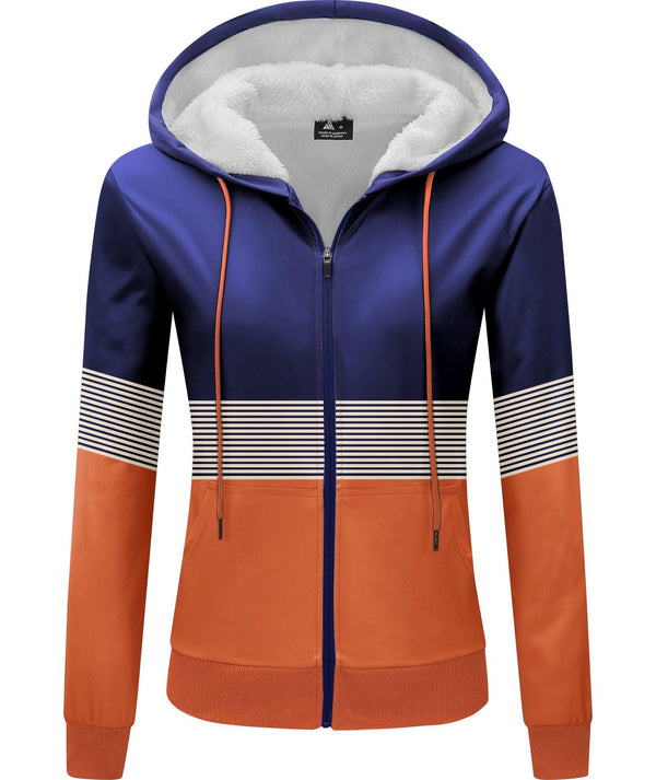 Sweatshirts for Women Fleece Hoodie Printed Jacket - GEEKLIGHTING