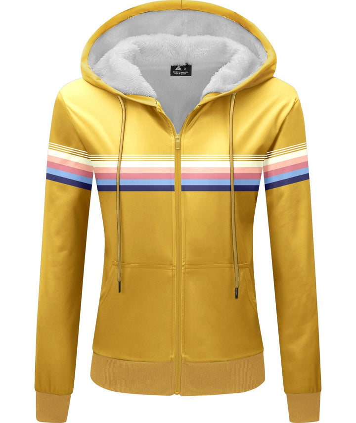 Sweatshirts for Women Fleece Hoodie Printed Jacket - GEEKLIGHTING