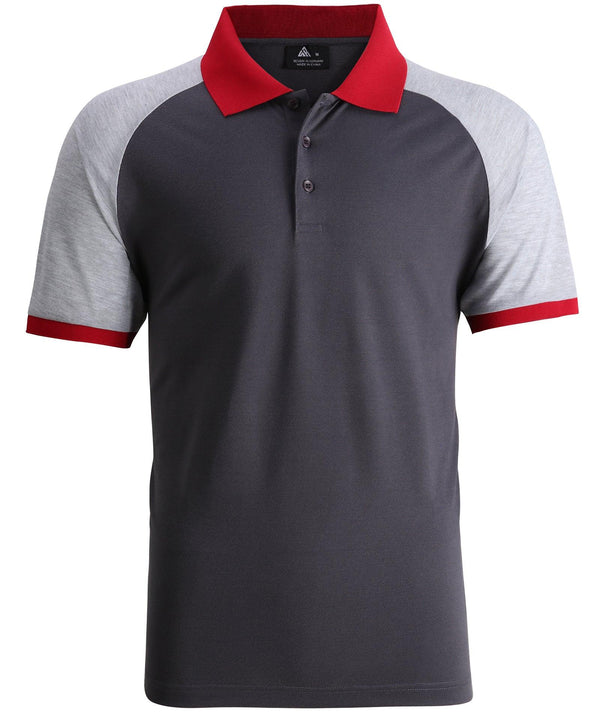 GEEKLIGHTING Men's Slim Fit Breathable Fast Dry Sports Golf Polo Shirt-ZPK004715