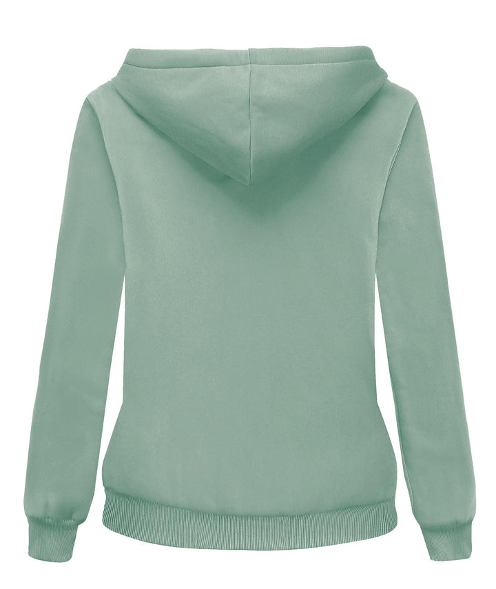 GEEKLIGHTING Women's Hoodies Sherpa Lined Fleece Sweatshirt Zip Up ZPK006050 - GEEKLIGHTINGwomen sweatshirt