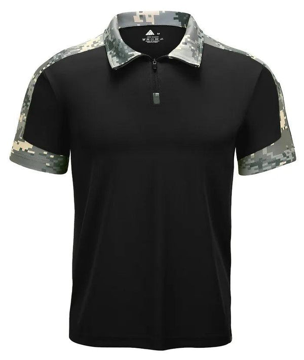 Men's Summer Moisture-Wicking Performance Polo Shirt-ZPK000591