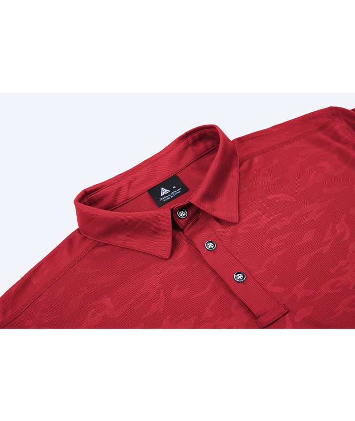 Men's Button Up Dry Fit Golf Polo Shirt-ZPK007197 GEEK LIGHTING