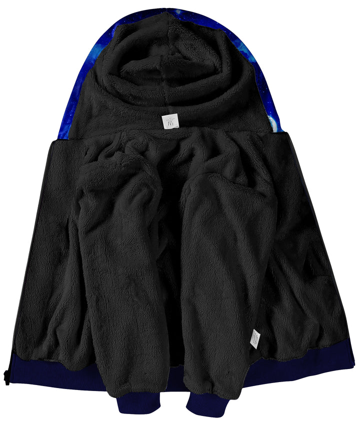 New Arrival Kid's Hooded Jacket Zip Up Heavy Weight Casual Sweatshirts - GEEKLIGHTING