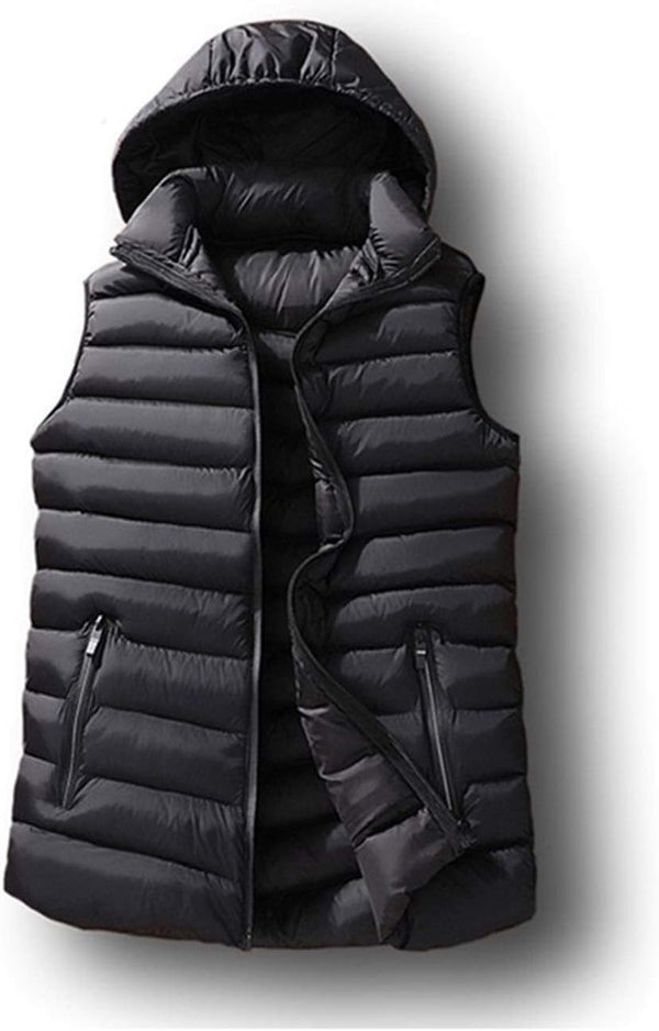 Men's Full Zipper Padded Vest-AVTC100066