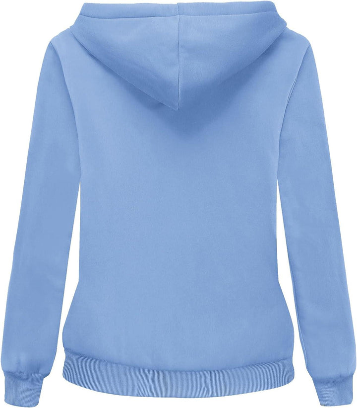 GEEKLIGHTING Women's Sherpa Lined Winter Fleece Sweatshirt - GEEKLIGHTING