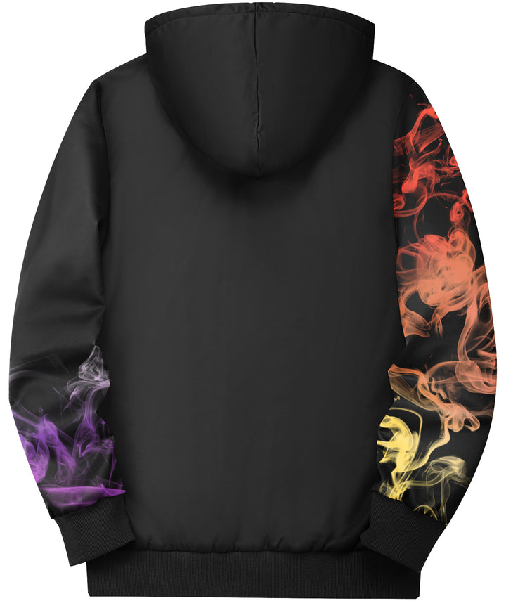 GEEKLIGHTING Men's 3D Print Graphic Zip-Up Pullover Fleece Sweatshirts-ZPK006380 - GEEKLIGHTING