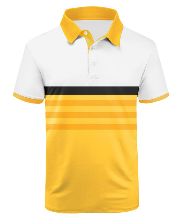 Men's Turndown Neck Slim Fit Polo Shirt-ZPK000869
