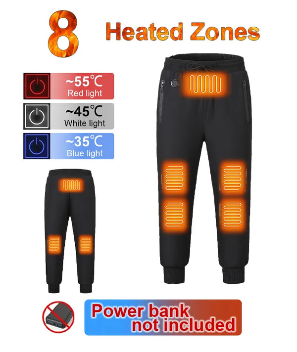 Unisex 8-Zone Heated Pants-M875