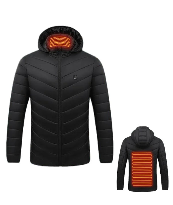 Men's 2 Zone Full Zip-Up Heated Jacket-M92