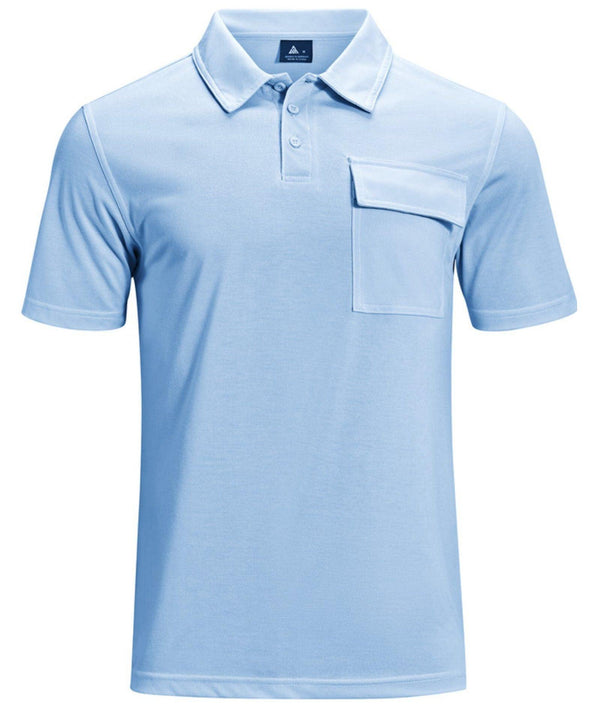 Men's Slim Fit Polo Shirt with Pocket-ZPK007193