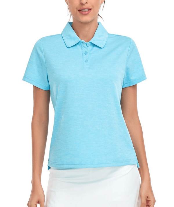 Women's Slim Fit Quick-Dry Athletic Polo Shirt-ZPK008250