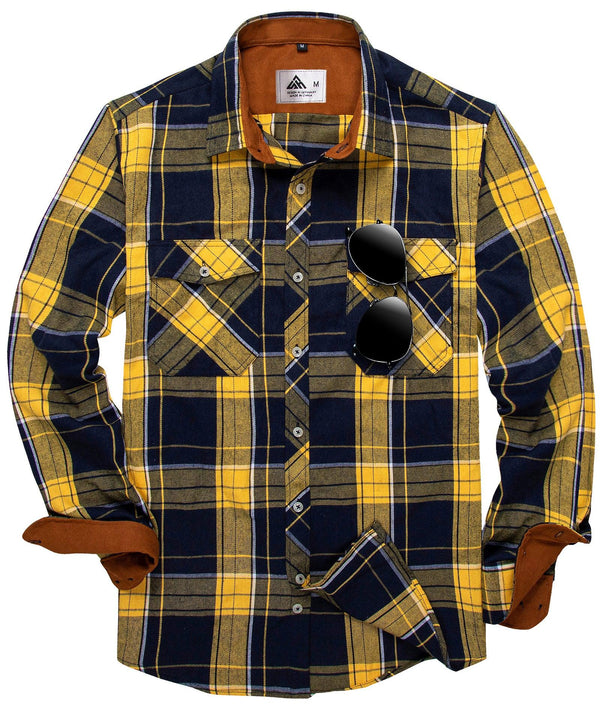 GEEKLIGHTING Men's Spring Autumn Plaid  Sweatshirt Jacket For Workout-ZPK006565