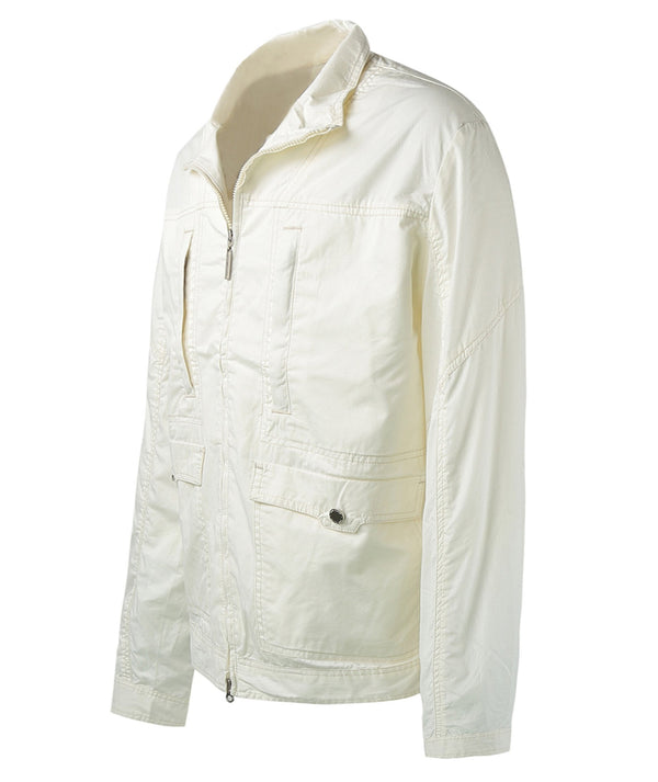 Men's Long Sleeve Full Zipper Casual Jacket-ZITY0329