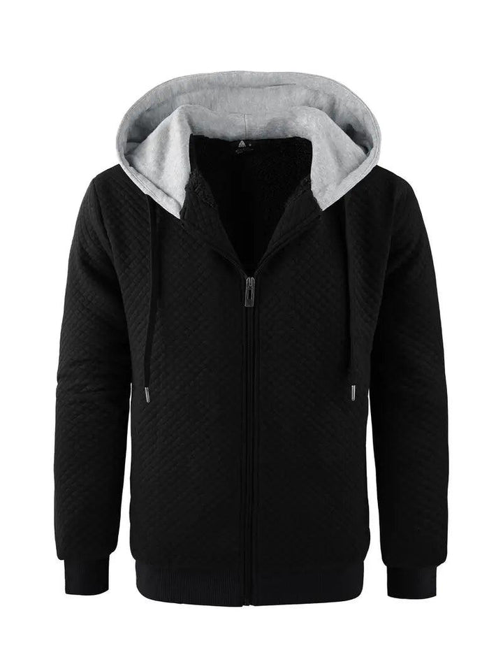 GEEKLIGHTING Men's Zip Up Fleece Sherpa Lined Heavyweight Sweatshirts - GEEKLIGHTING