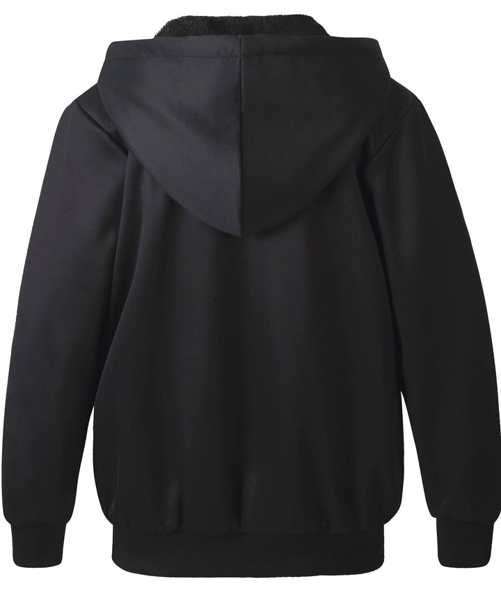 GEEKLIGHTING Kid's Digital Print Winter Sherpa Fleece Hooded Jacket - ZPK006230 - GEEKLIGHTINGapparel