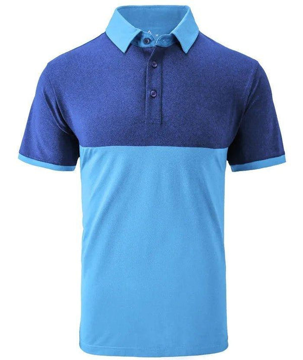 GEEKLIGHTING Men Polo Quick Dry Breathable Casual Short Sleeve Solid Color Polo Shirt - ZPK008242 - GEEKLIGHTINGMen Clothes