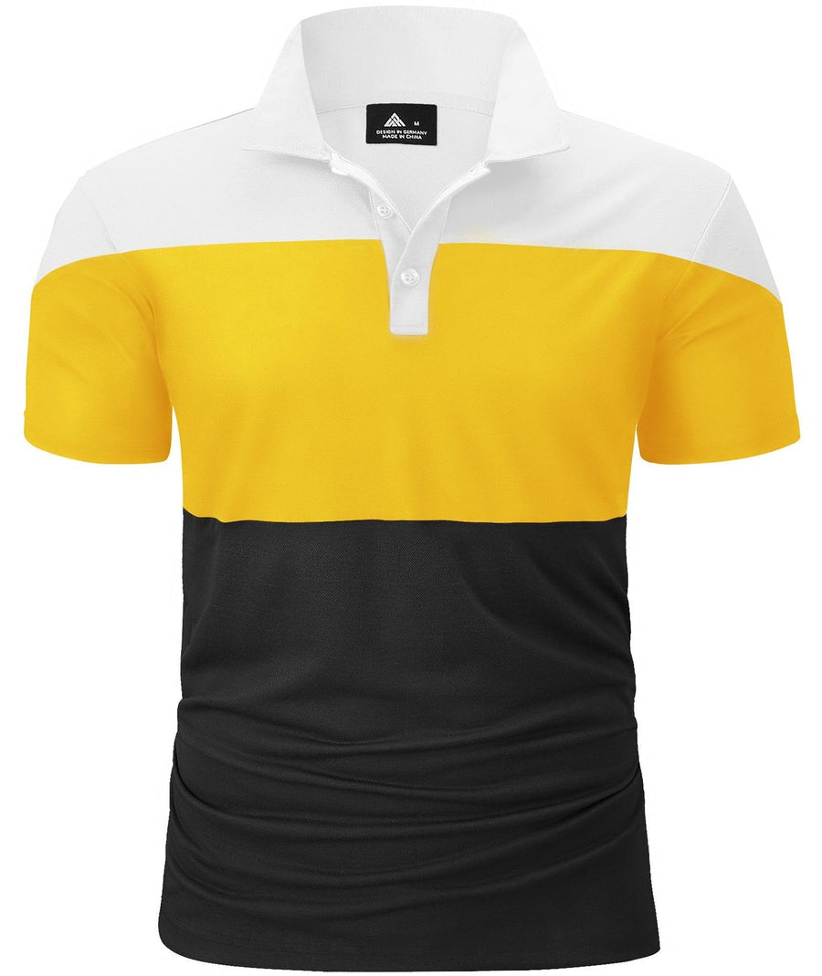 GEEKLIGHTING Men Polo Shirt Quick Dry Summer Casual & Comfortable Short Sleeve Tops - ZPK001215 - GEEKLIGHTING