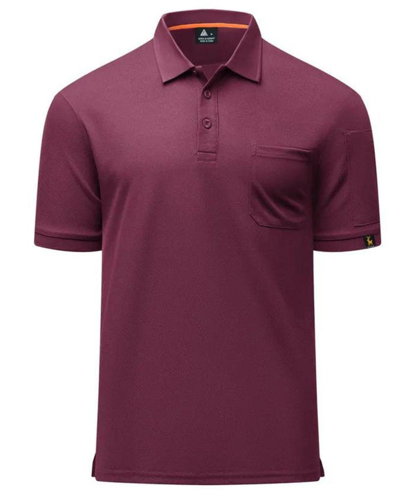 GEEKLIGHTING Men's Breathable Outdoor Polo Shirt Short Sleeve Quick Dry Basic Golf Polo Shirts - ZPK007931 - GEEKLIGHTINGMen Clothes