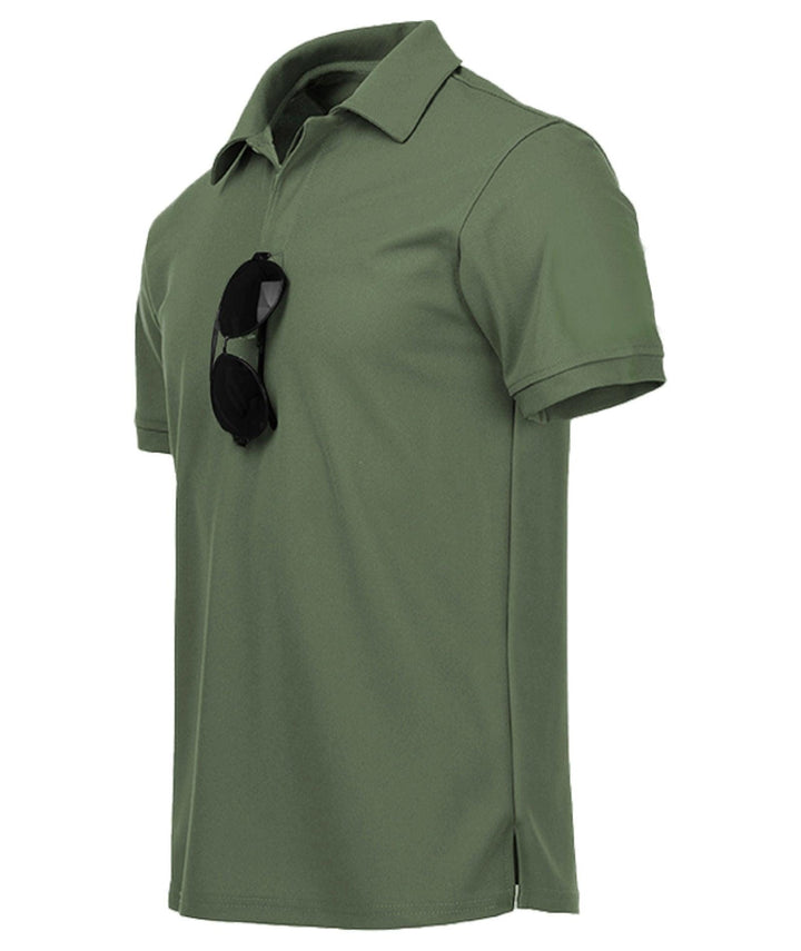 GEEKLIGHTING Men's Cool Sweat - Wicking Quick Dry Short Sleeve Sports Golf Polo Shirt - ZPK001213 - GEEKLIGHTING