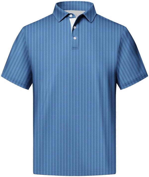 GEEKLIGHTING Men's Dry Fit Golf Polo Performance Moisture - Wicking - CFMPO00098 - GEEKLIGHTING