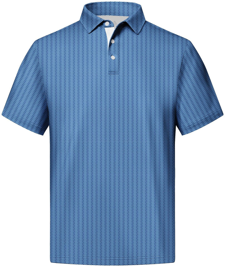 GEEKLIGHTING Men's Dry Fit Golf Polo Performance Moisture - Wicking - CFMPO00098 - GEEKLIGHTING