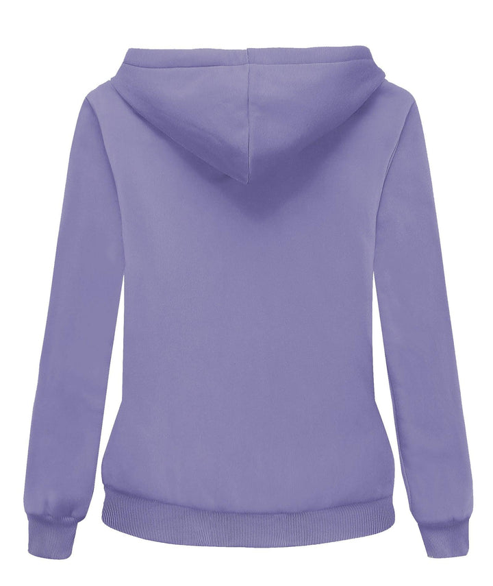 GEEKLIGHTING Women's Hoodies Sherpa Lined Fleece Sweatshirt Zip Up ZPK006050 - GEEKLIGHTINGwomen sweatshirt