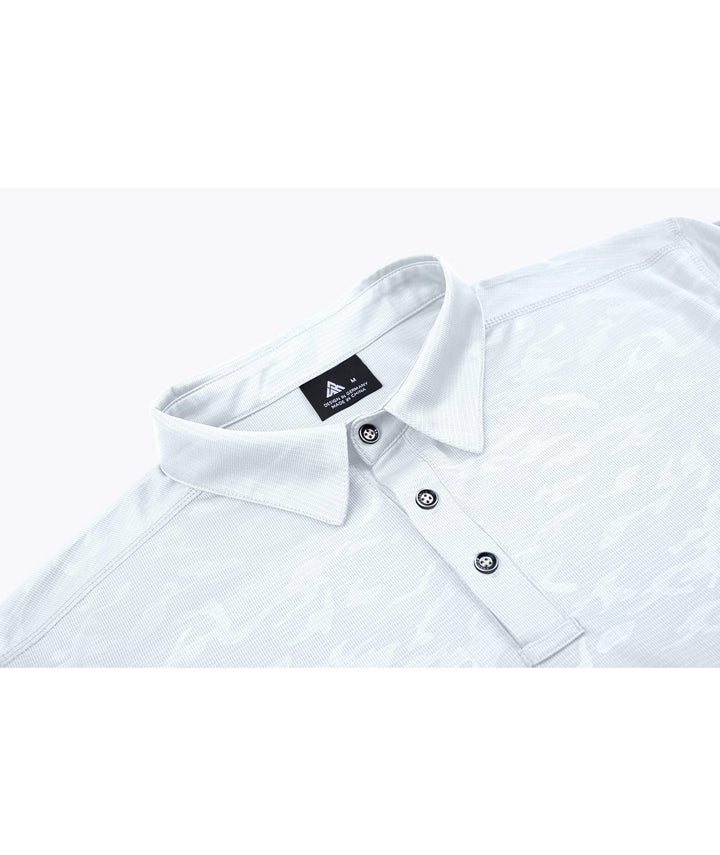 Men's Button Up Dry Fit Golf Polo Shirt-ZPK007197 GEEK LIGHTING