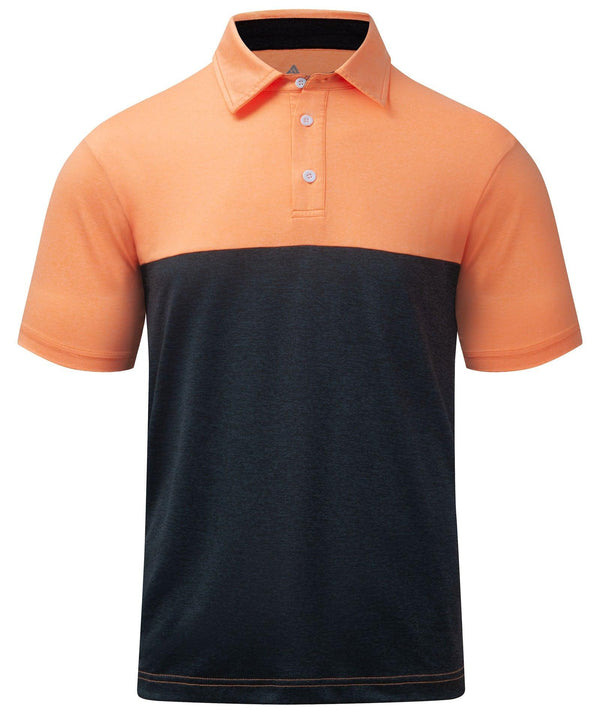 Men's Color block Short Sleeve Quick Dry Breathable Performance Polo Shirt - ZPK007930 - GEEKLIGHTINGMen Clothes