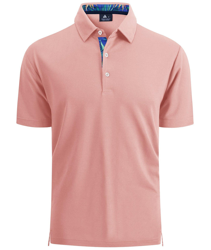 Men's Dry Fit Solid Color Casual Polo Shirt - ZPK000909 - GEEKLIGHTING