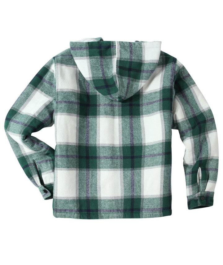 Men's Fleece Plaid Jacket - ZPK006045 - GEEKLIGHTINGMen Clothes