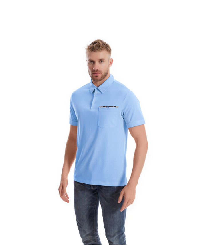 Men's Golf Polo Shirts Short Sleeve Workout Polos Quick Dry Shirt - ZPK007840 - GEEKLIGHTINGMen Clothes