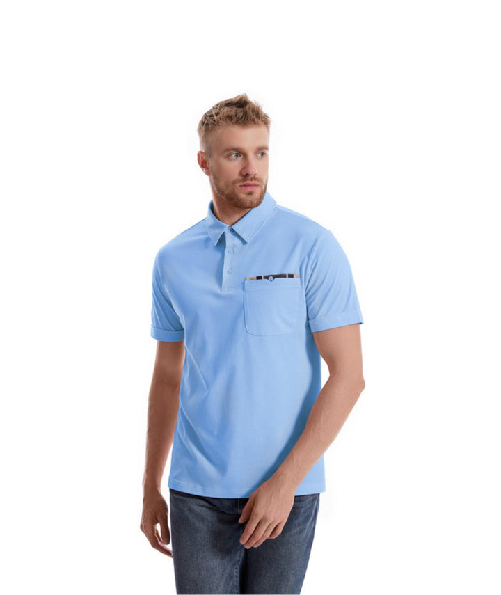 Men's Golf Polo Shirts Short Sleeve Workout Polos Quick Dry Shirt - ZPK007840 - GEEKLIGHTINGMen Clothes