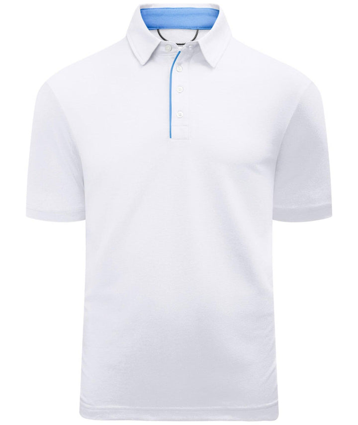 Men's Golf Polo Shirts Short Sleeve Workout Polos Quick - Dry Shirt - ZPK007841 - GEEKLIGHTINGMen Clothes