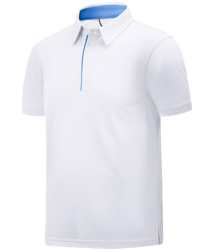 Men's Golf Polo Shirts Short Sleeve Workout Polos Quick - Dry Shirt - ZPK007841 - GEEKLIGHTINGMen Clothes