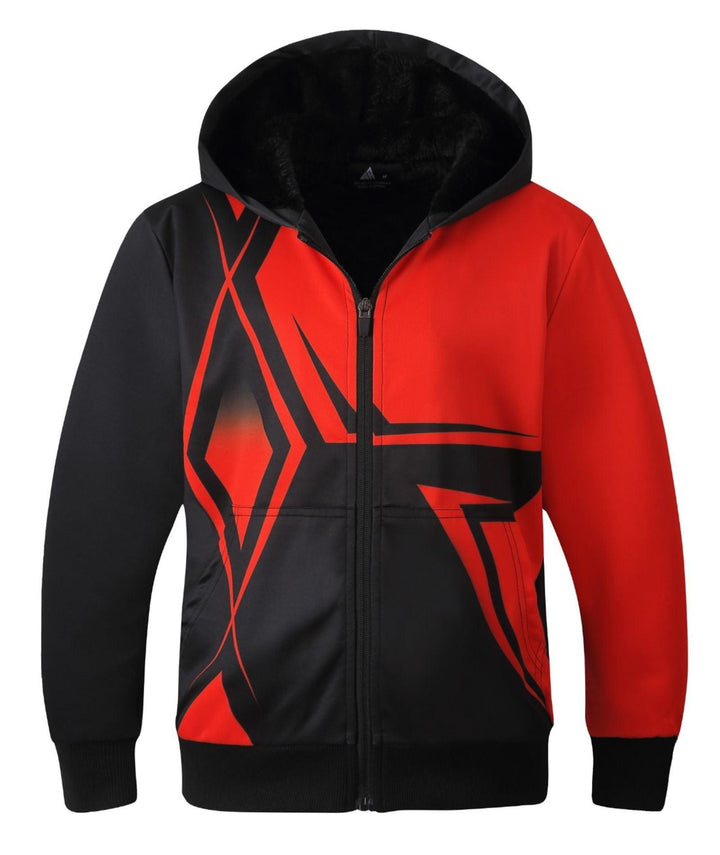 Men's Hooded Jacket Zip Up Heavy Weight Casual Sweatshirts - ZPK000340 - GEEKLIGHTINGMen Clothes