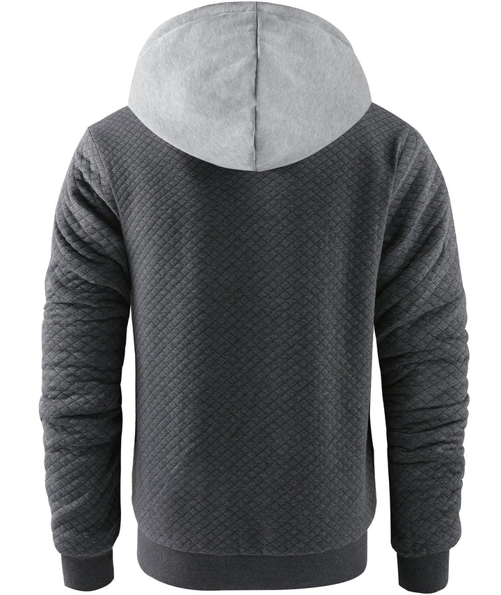 Men's Hooded Jacket Zip Up Heavy Weight Casual Sweatshirts - ZPK004682 - GEEKLIGHTINGSweatshirt