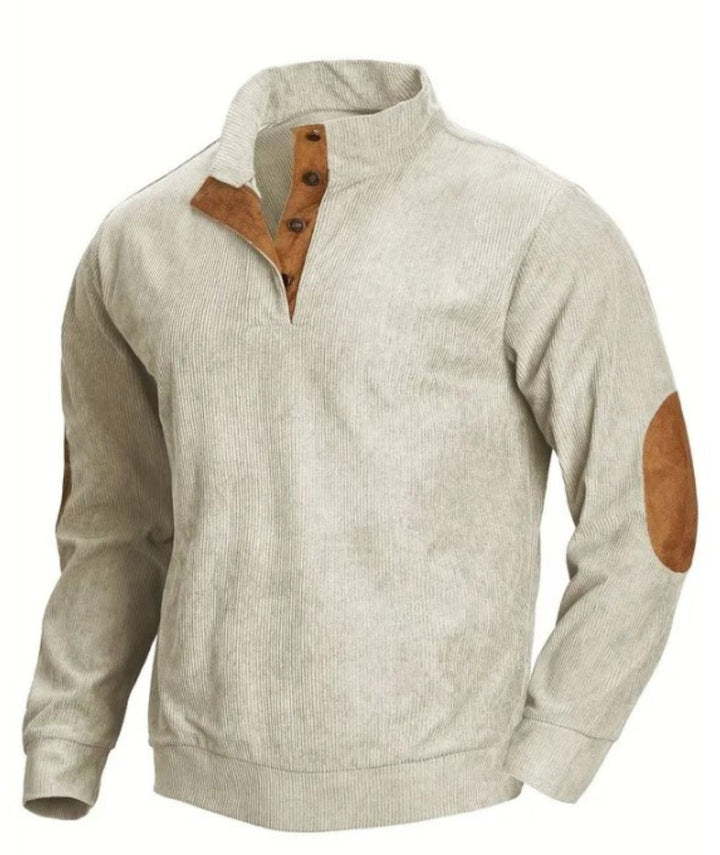 Men's Long Sleeve Waffle Sweatshirts - DUMFH04609 - GEEKLIGHTINGSweatshirt