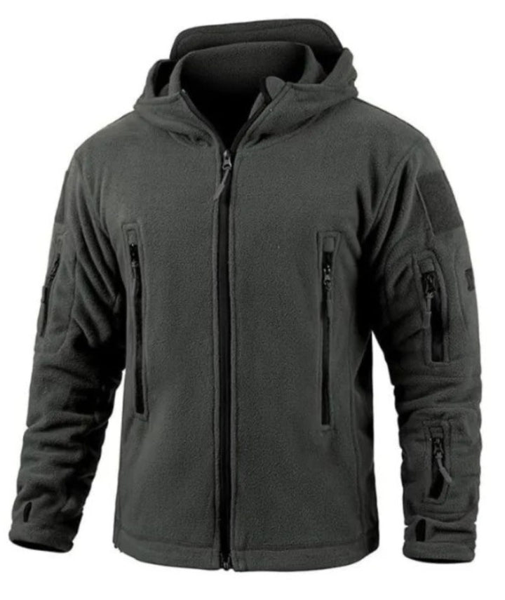 Men's Multiple Pocket Fleece Hoodie - DUMCO04673 - GEEKLIGHTING