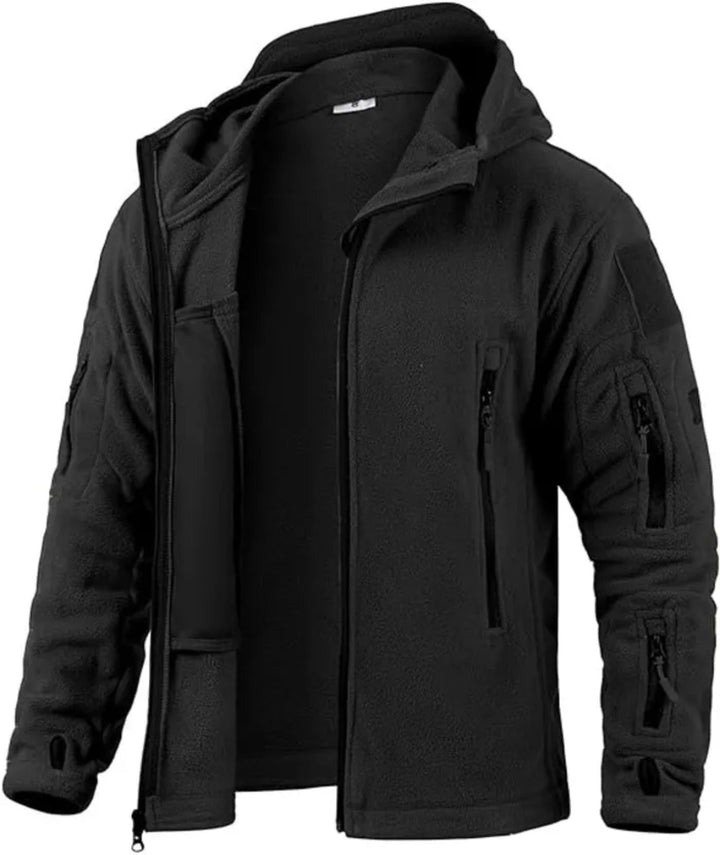 Men's Multiple Pocket Fleece Hoodie - DUMCO04673 - GEEKLIGHTING