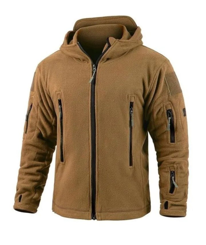 Men's Multiple Pocket Fleece Hoodie - DUMCO04673 - GEEKLIGHTING