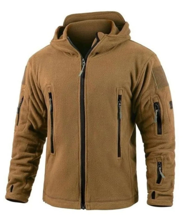 Men's Multiple Pocket Fleece Hoodie - DUMCO04673 - GEEKLIGHTING