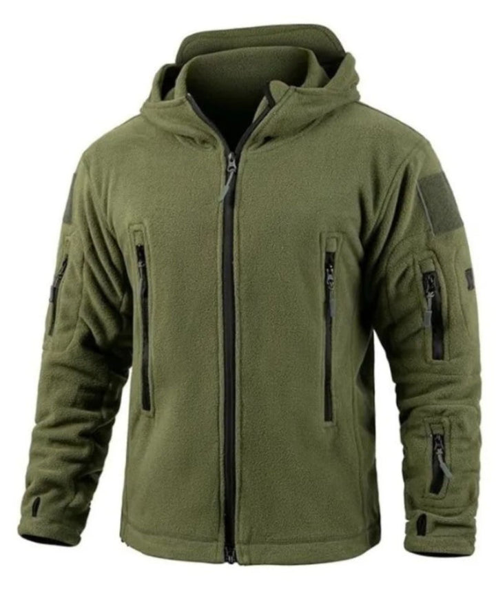 Men's Multiple Pocket Fleece Hoodie - DUMCO04673 - GEEKLIGHTING